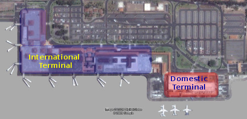 Bali AIrport Map