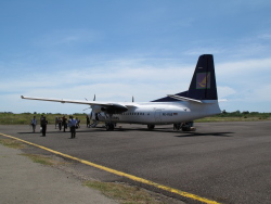 Riau Airways Plane at Komodo