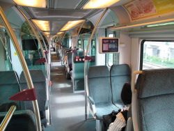 Interior of KLIA Express Train