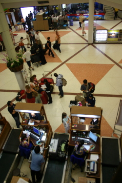 Domestic Check-in at Chiang Mai Airport